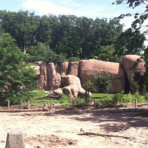 Lion Exhibit & Rhino/Zebra Exhibit