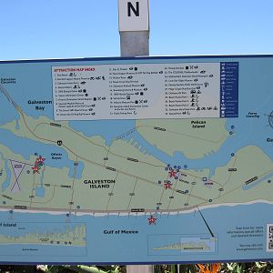 Galveston Bay Map