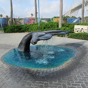 Whale Tail Fountain