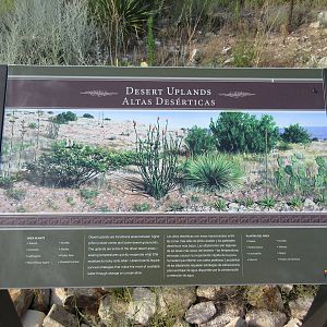 Desert Uplands Sign