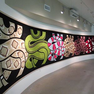 Reptile House (New in 2014) - 25-foot long awesome snake rug/tapestry
