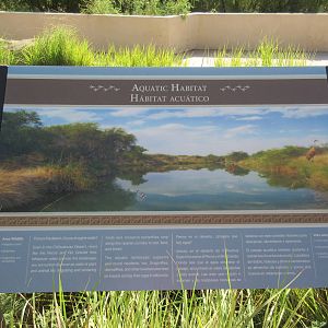 Aquatic Habitat - Sign