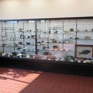 Visitor Center - Minerals of the World Display