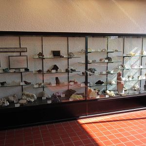 Visitor Center - Minerals of the Chihuahuan Desert Display