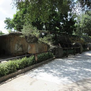 Row of Small Animal Exhibits