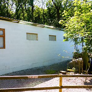 New block of breeding aviaries .