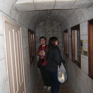 View inside Primate House