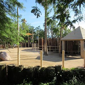 Camel Ride Area (old elephant exhibit)