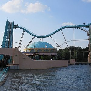 Journey to Atlantis Rollercoaster