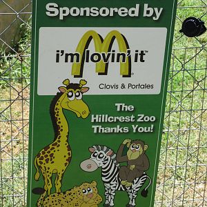 McDonald's Sponsorship Sign