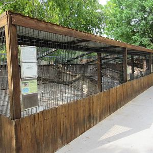 Row of Aviaries