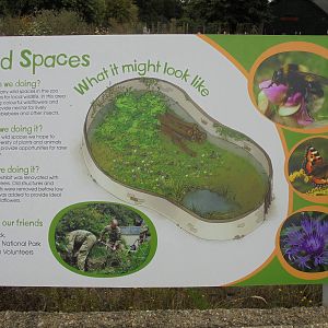 Signage for former coati enclosure 2015