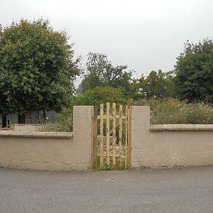 Former Coati enclosure 2015.