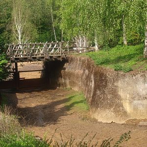 Bridge and musk ox gate (May 2nd, 2015)