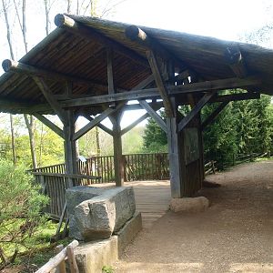 Wolverine viewing shelter (May 2nd, 2015)