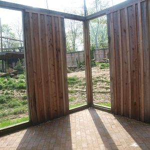 Wolf viewing windows (May 2nd, 2015)