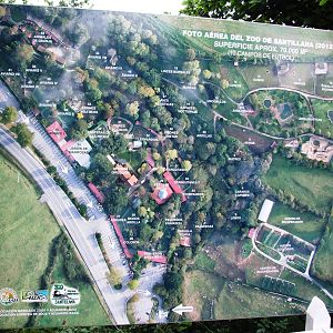 Zoo Map at Santillana del Mar, 13/06/15