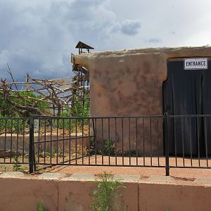 Future Outdoor Reptile Exhibit + Reptile House Entrance