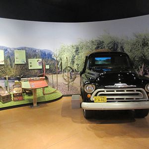 Mini Pioneer Museum (with a Chevrolet 3100)