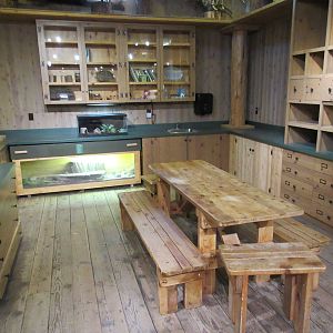 Sawmill Building (with assorted terrariums)