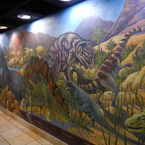 8/6/2015 - Dinosaur Mural