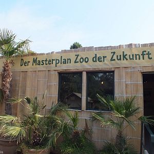 Small Shed with Displays of Master Plan