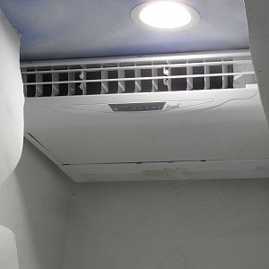 Air conditioner in penguin exhibit