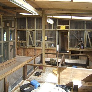 View of Small Mammal building