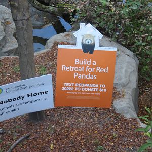 Asia Trail - Signs in the Red Panda Exhibit