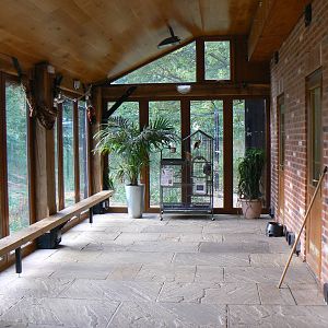 View Of Viewing Area For The Lemurs