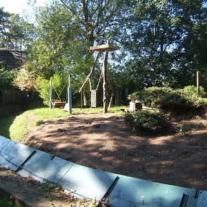 View of Ratel enclosure