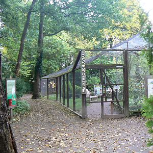 View Of Entrance To The Walkthrough Aviary- 18 October 2015