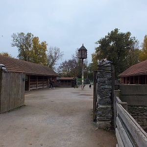 Farmyard Area in Childrens' Zoo