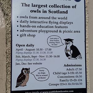 Prices and Opening Times