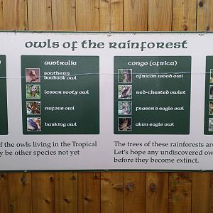 Sign at Entrance to Rainwater Realm