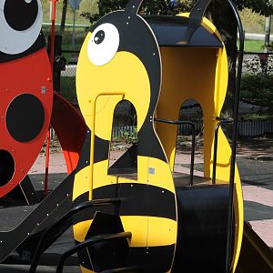 At the playing ground