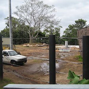 Elephant exhibit redevelopment