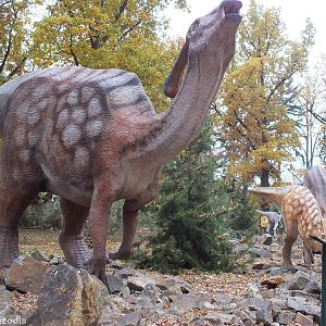 Model Dinosaur in the DinoPark