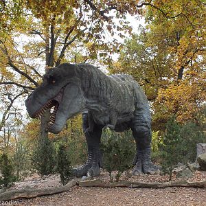 Model Dinosaur in the DinoPark