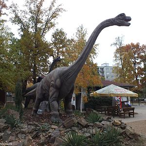 Model Dinosaur in the DinoPark