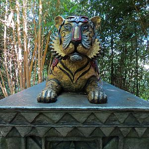Tiger Trail - Main Entrance Statue