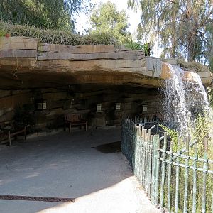 Tiger Trail - Third Sumatran Tiger Exhibit - Waterfall Viewing Area