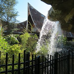Tiger Trail - Third Sumatran Tiger Exhibit - Waterfall Viewing Area