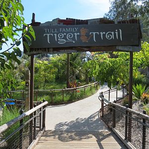 Tiger Trail - Entrance from Condor Ridge