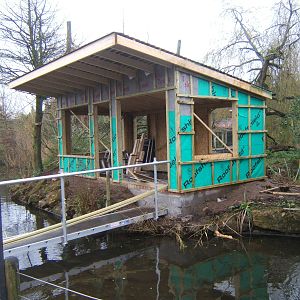 New house on one of the Islands