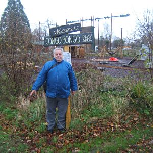 A Bongo at the Congo Bongo Play Area