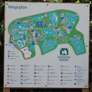 Plan Naturzoo Rheine