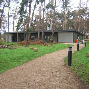 View of new Education building