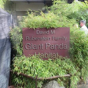 Asia Trail - Getting ready to enter the panda house!