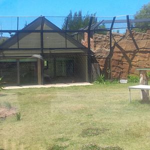 Jamila Lodge from the tiger enclosure